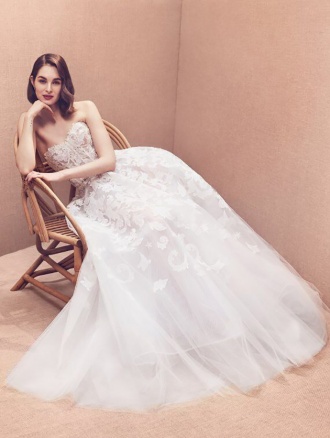 Oscar de la Renta wedding dress 2020 (10)