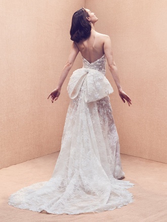 Oscar de la Renta wedding dress 2020 (8)
