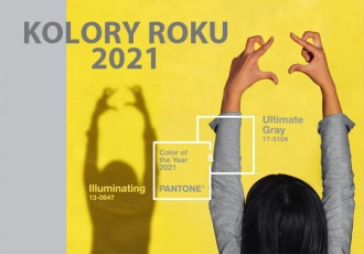 Kolory roku 2021 illuminating i ultimate gray