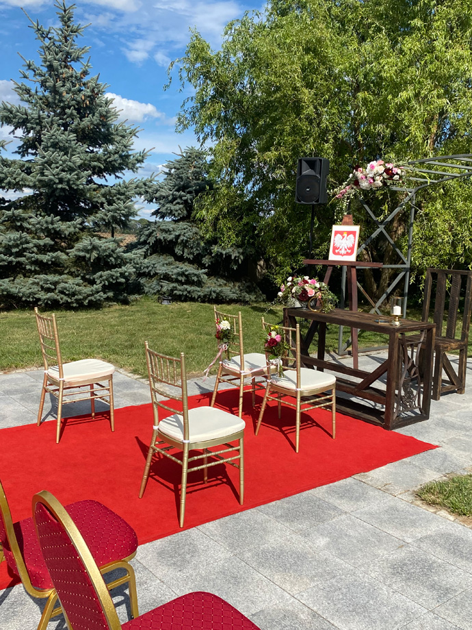 Ślub w plenerze sala Sarah